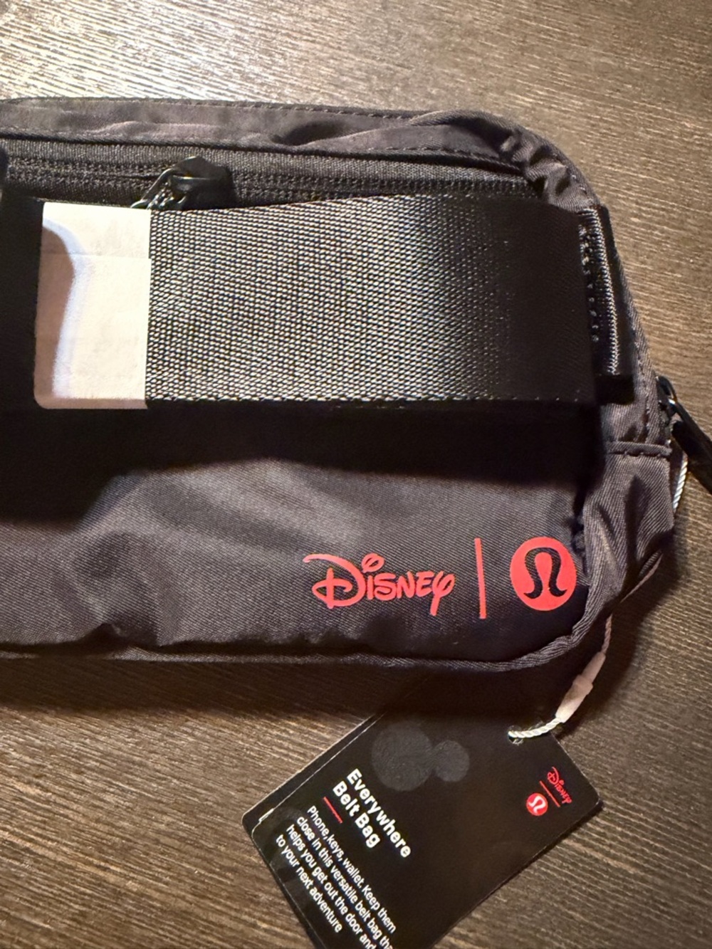 lululemon athletica Black Belt Bag with Embroidered Mickey - Picture 4 of 8